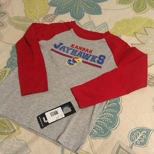 Kids University of Kansas Long Sleeve Tee